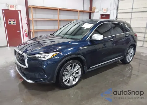 2021 Infiniti Qx50 Sensory Awd z USA, uszkodzony, nr VIN 3PCAJ5CB9MF105994